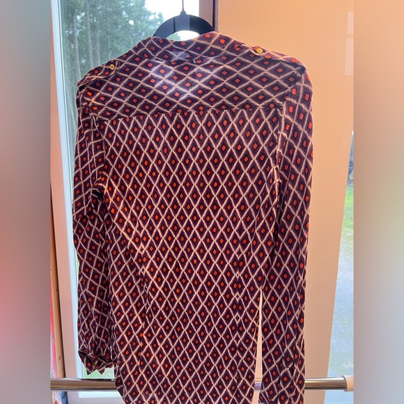 Tory Burch Tops in Silk (purple blouse and pink multi tunic) and cotton (tunic) - Picture 12 of 13